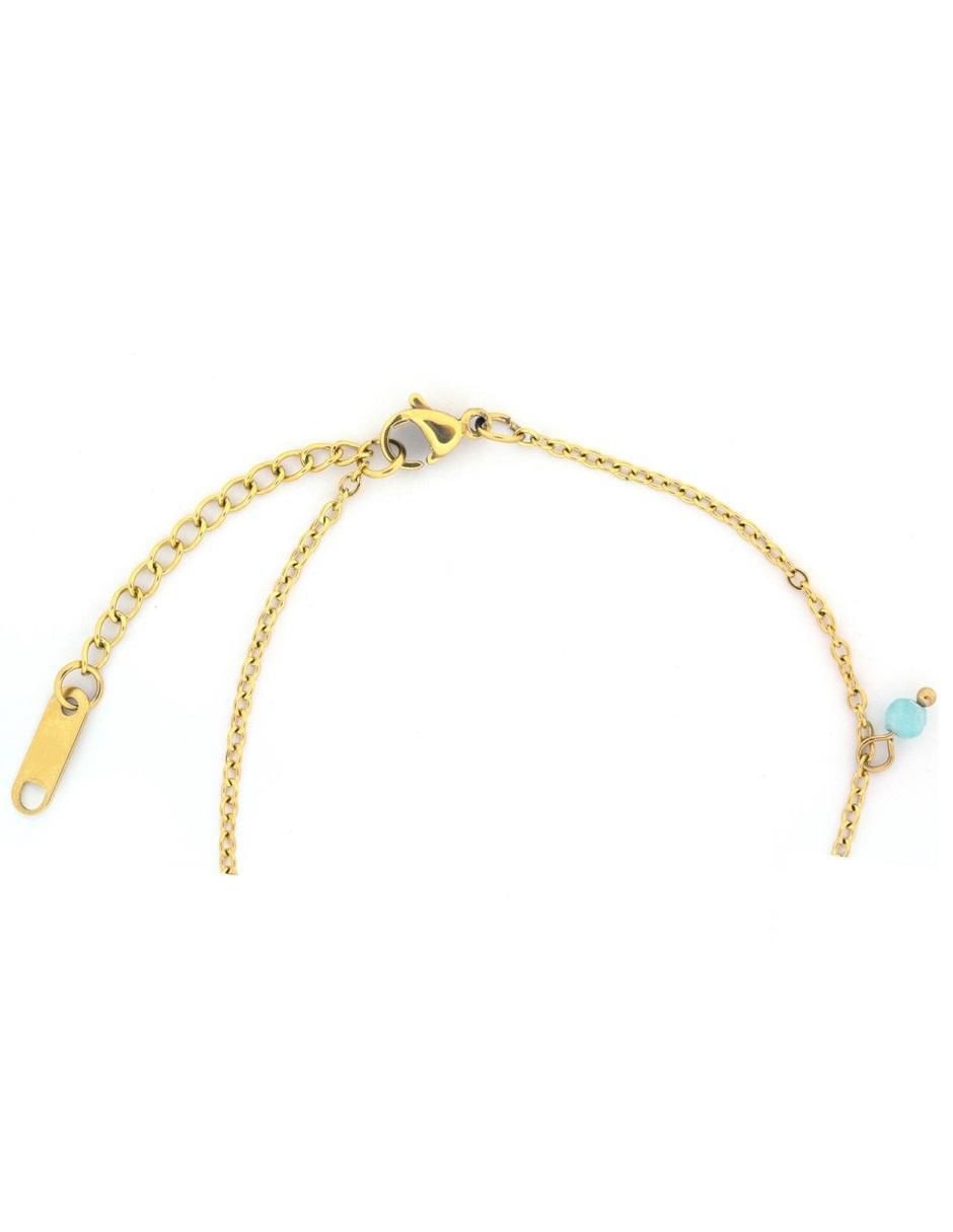 Pulsera con cristal acabado pulido 2