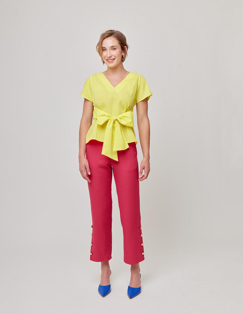 Pantalón straight para mujer 2