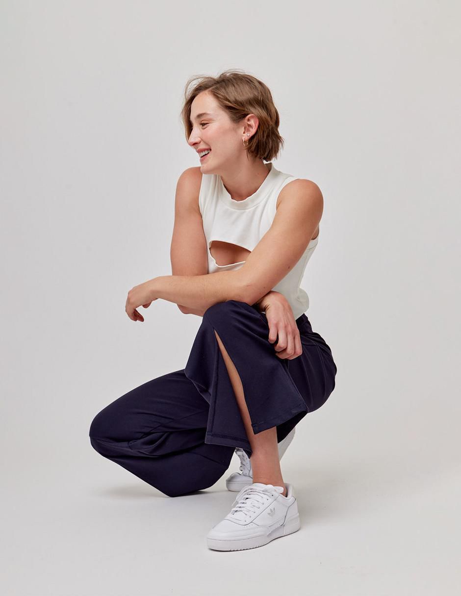 Pantalón amplio para mujer 4