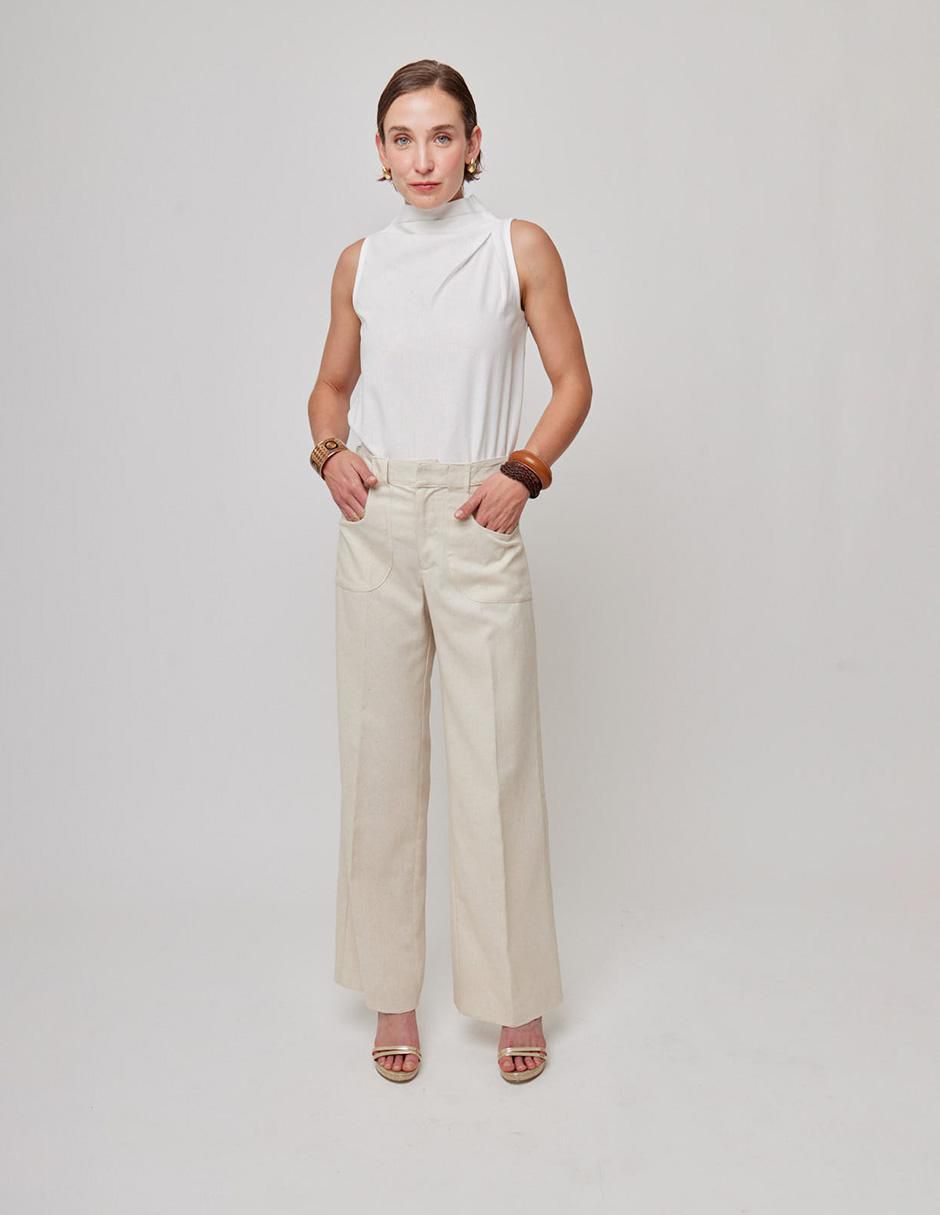 Pantalón amplio para mujer 5