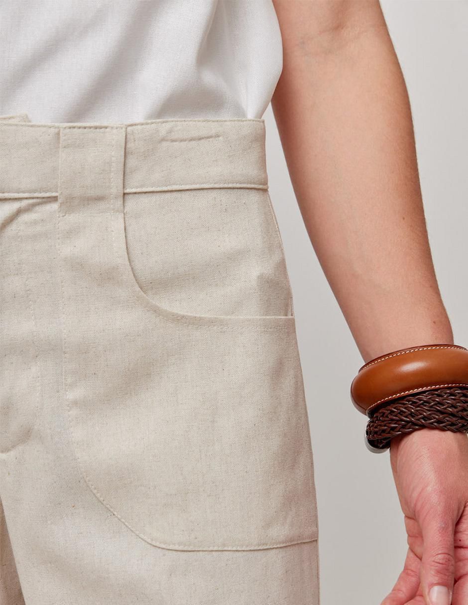 Pantalón amplio para mujer 4