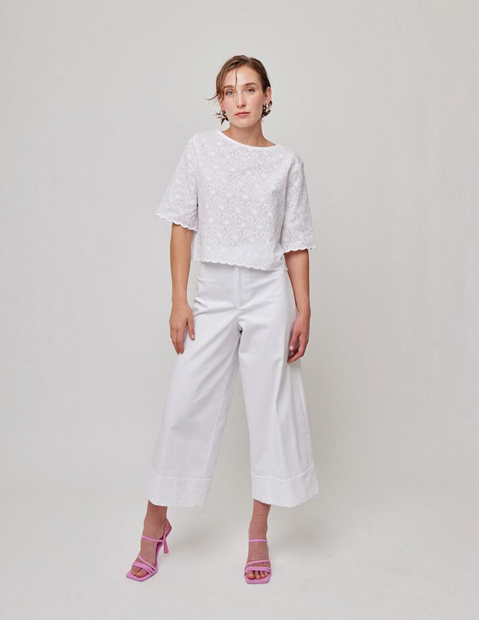 Pantalón amplio para mujer