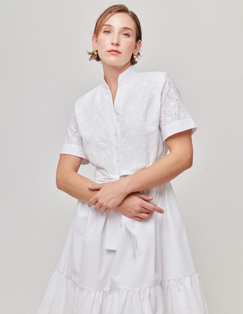 Vestido a la rodilla casual para mujer