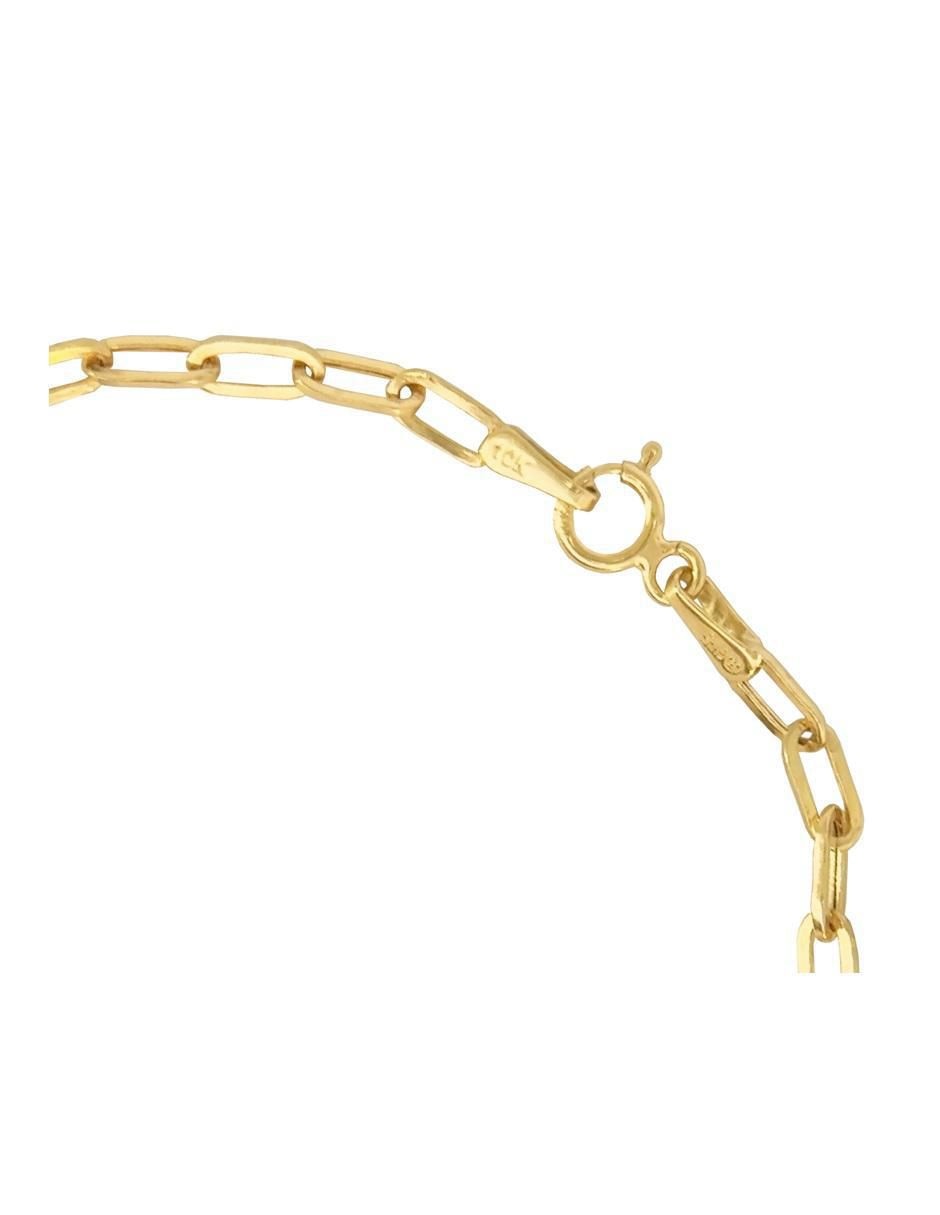 Pulsera de oro 10 K acabado pulido 2