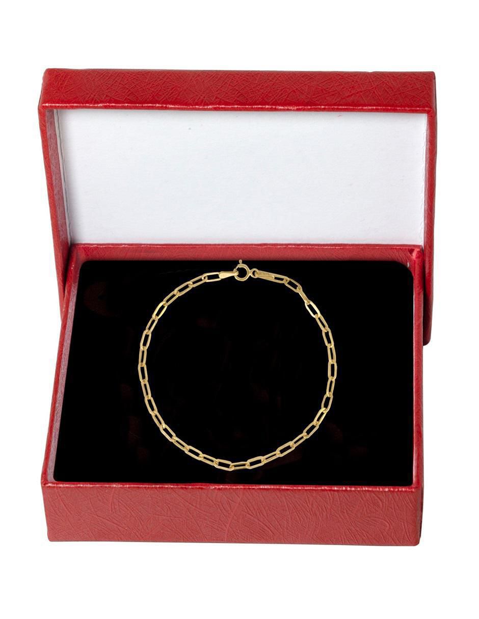 Pulsera de oro 10 K acabado pulido 3