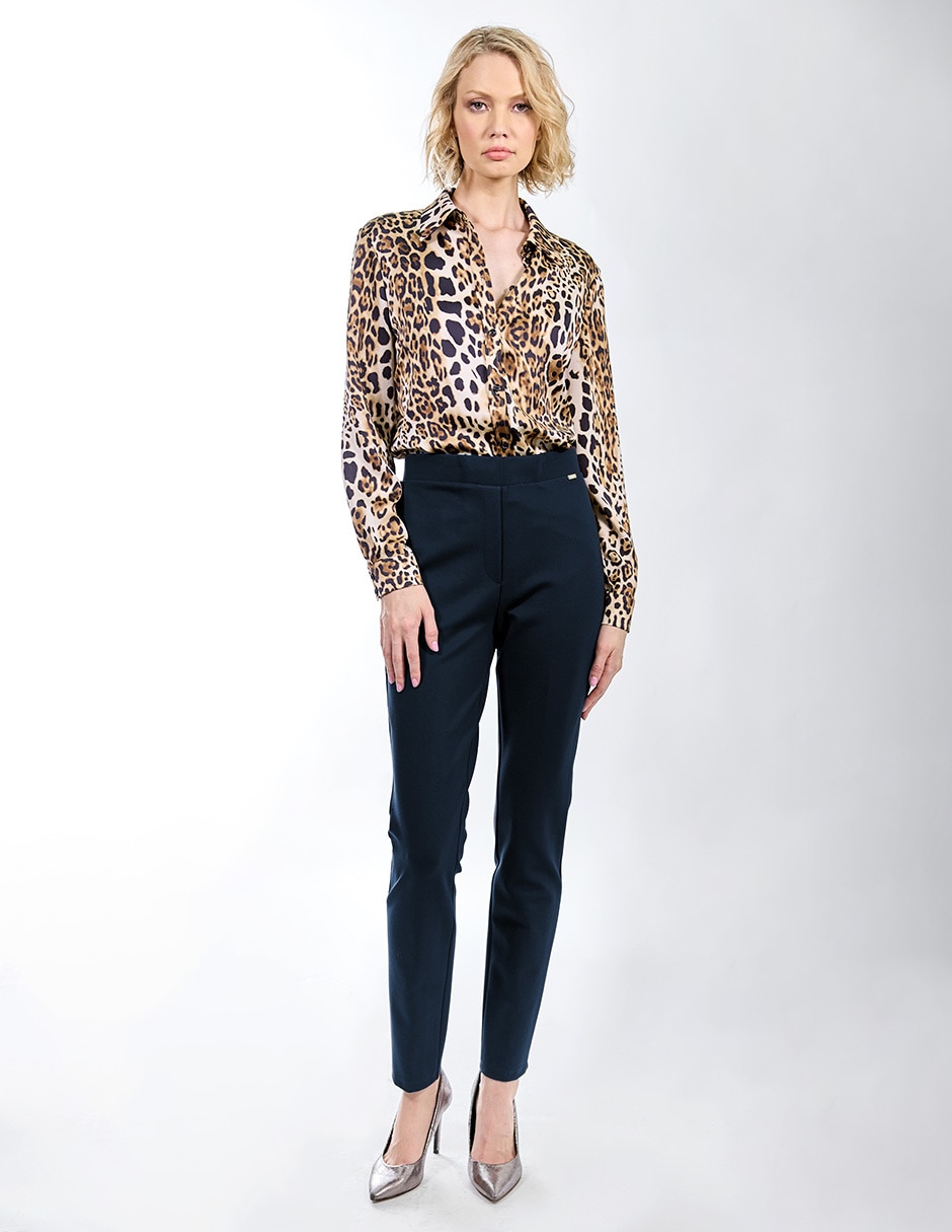 Legging a la cintura con elástico para mujer 5