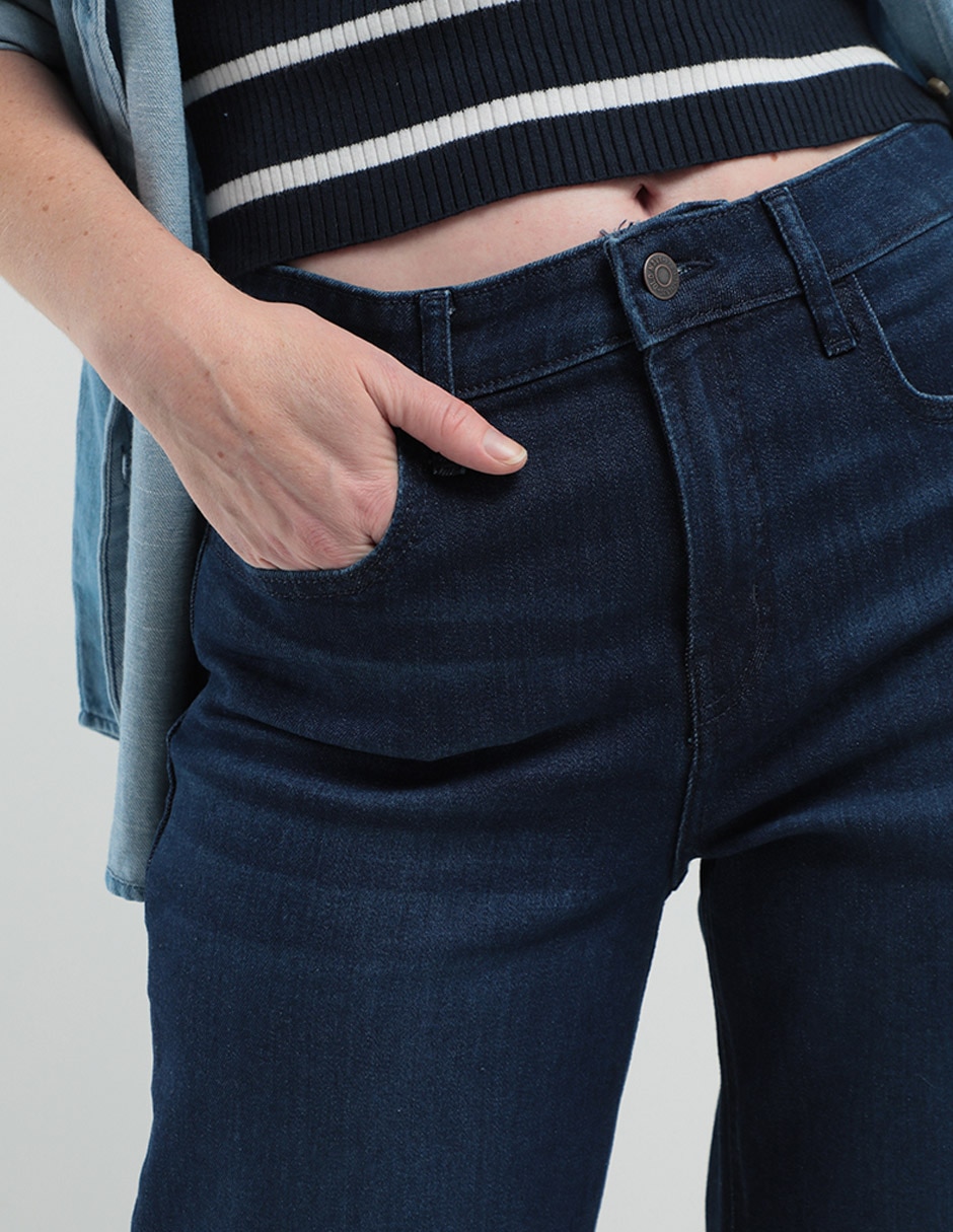 Jeans wide leg para mujer 2