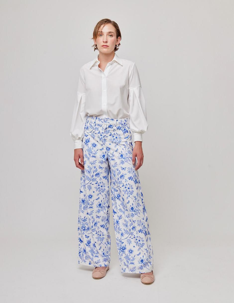 Pantalón amplio para mujer 6