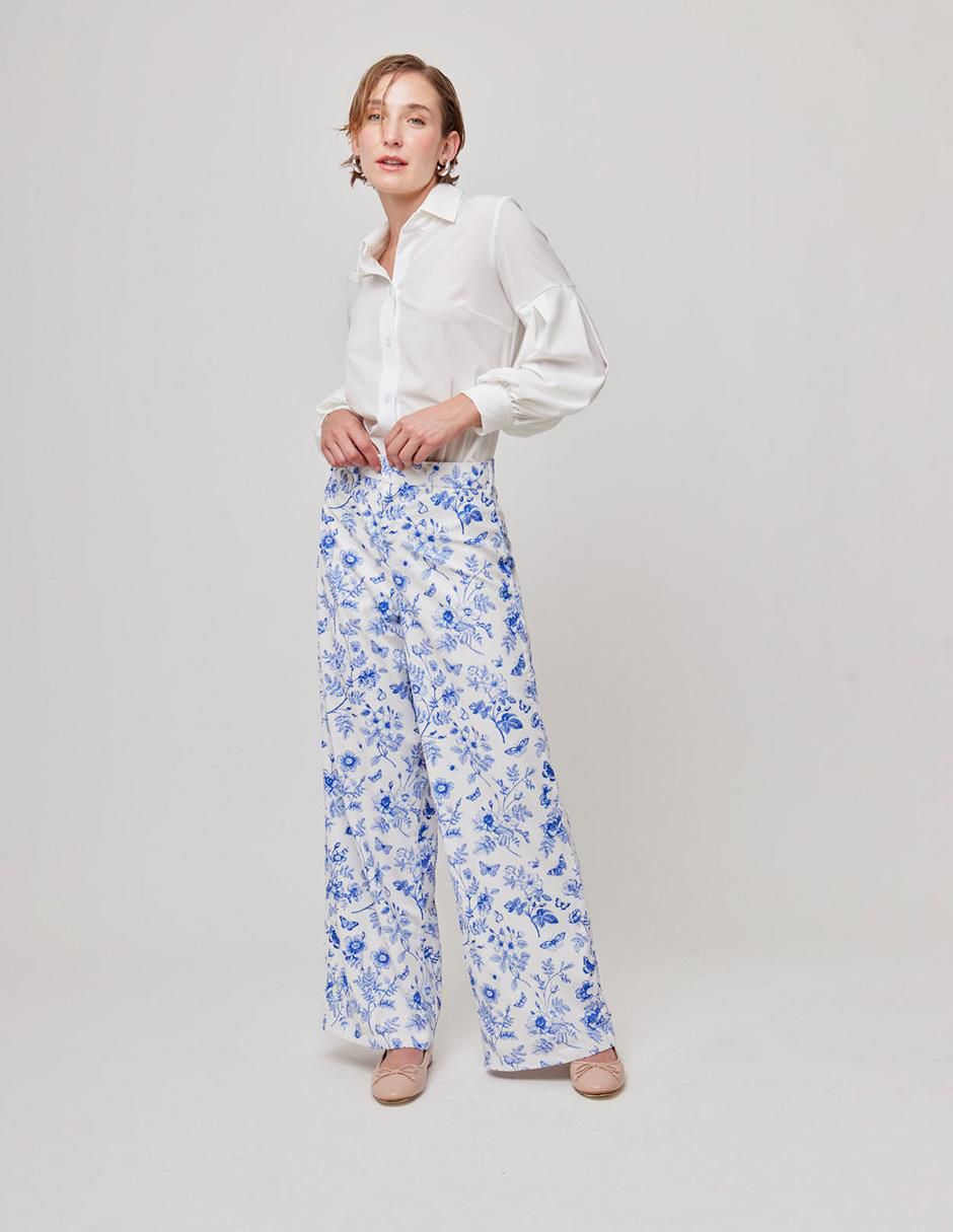Pantalón amplio para mujer 5