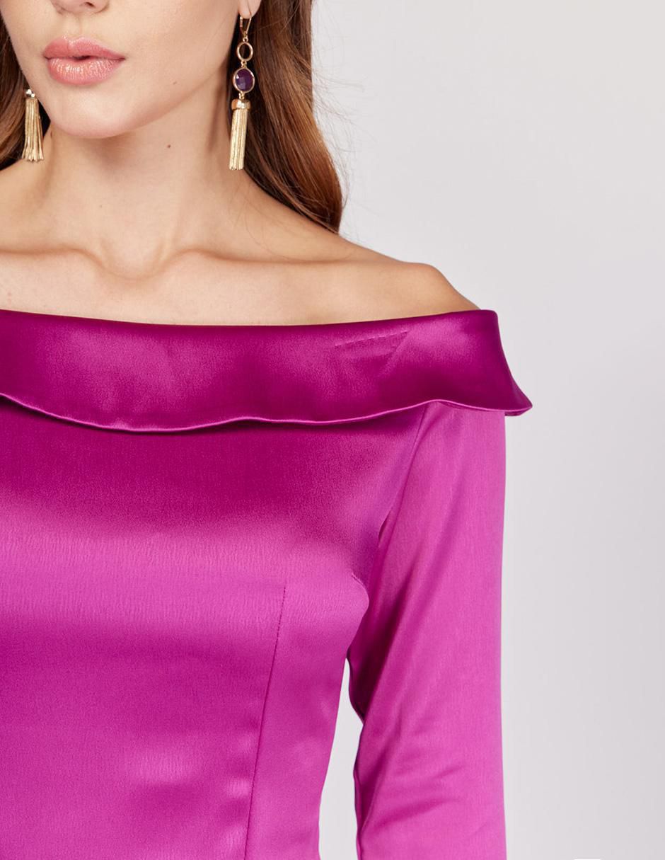 Blusa Linea Pura manga 3/4 para mujer
