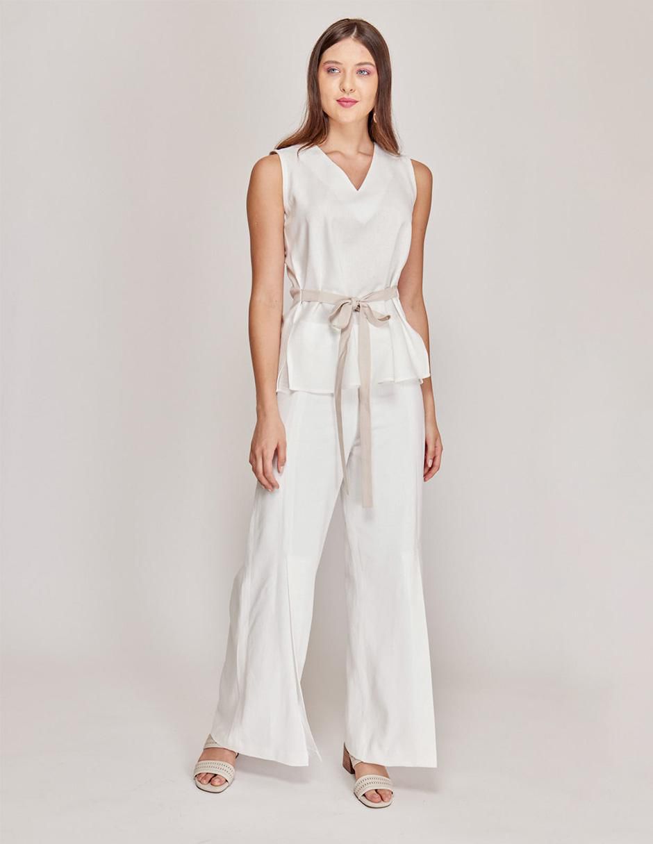 Blusa de tirantes Linea Pura para mujer