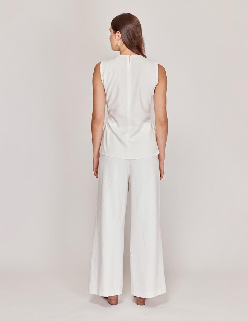 Blusa de tirantes Linea Pura para mujer