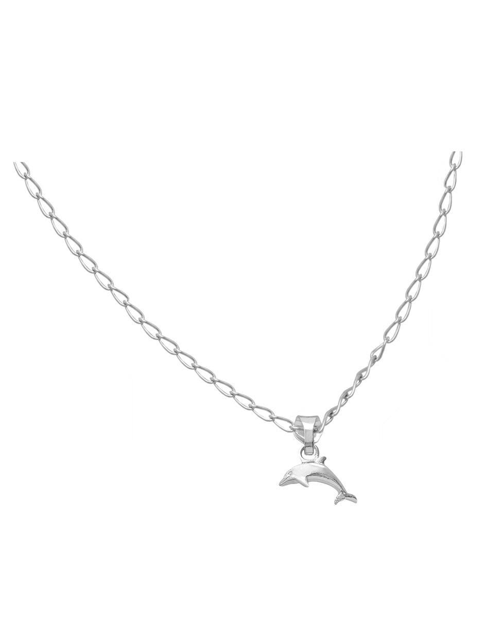 Collar delfín de plata P 925 2