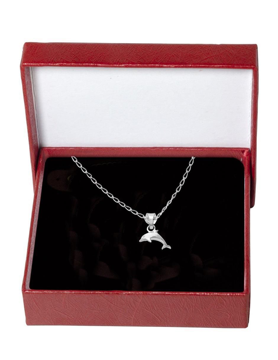 Collar delfín de plata P 925 4