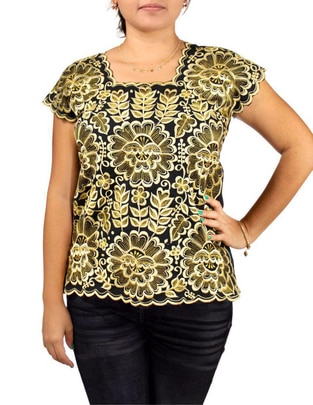 Blusa sin manga para mujer