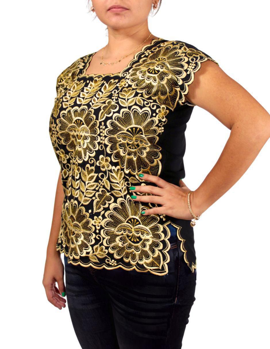 Blusa sin manga para mujer 2