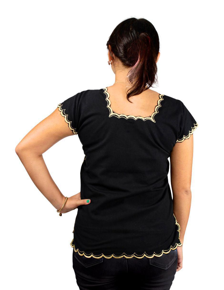 Blusa sin manga para mujer 4