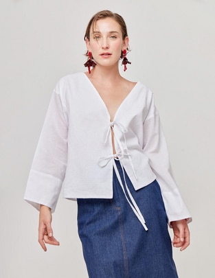 Blusa manga larga para mujer 1