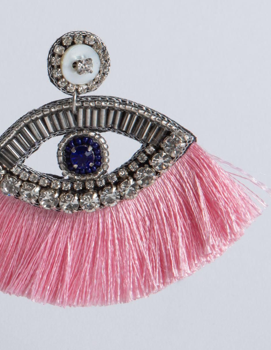 Aretes de ojo con acabado brillante 4