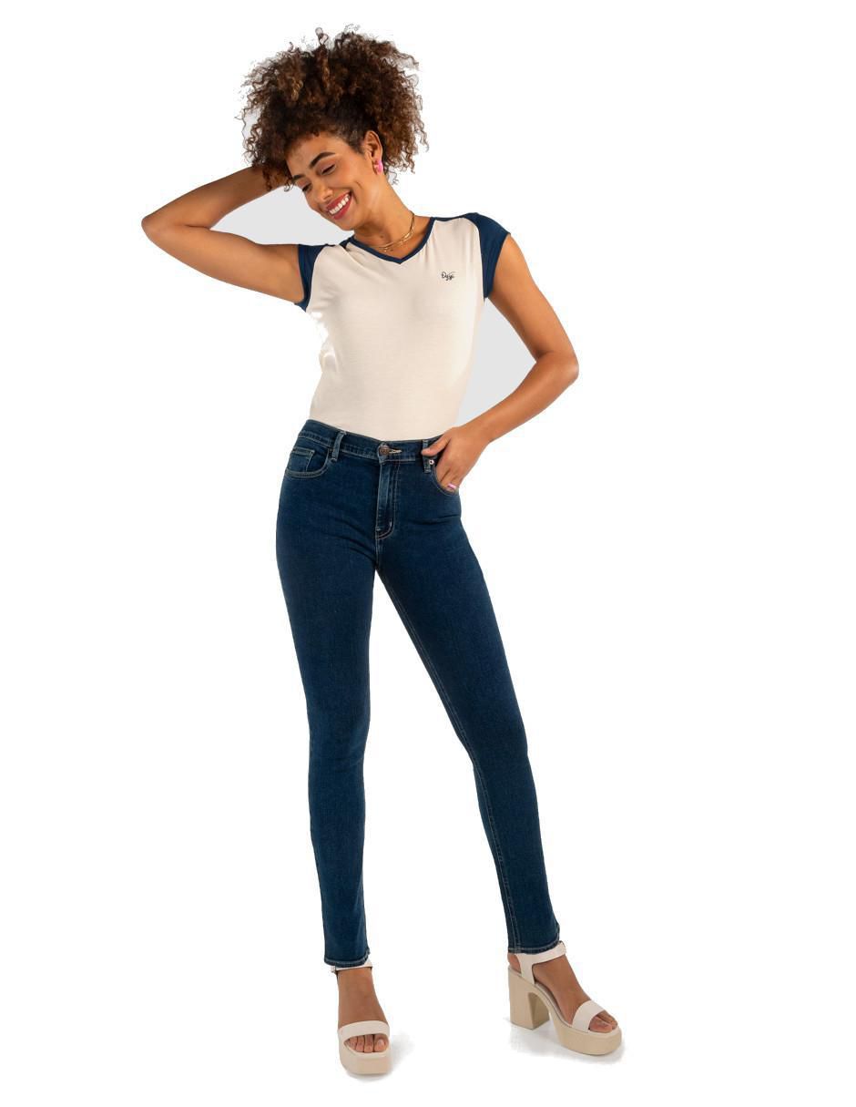Jeans slim passion gin carbon para mujer 2