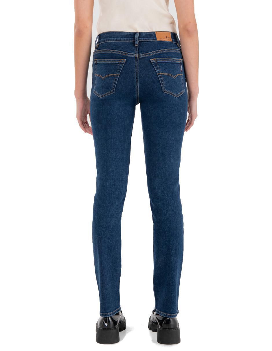 Jeans slim passion gin ink para mujer 3