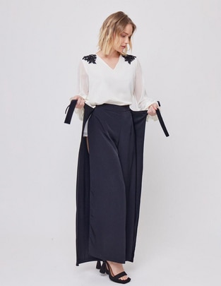 Pantalón amplio para mujer