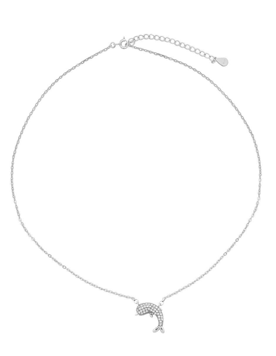 Collar delfín de plata P 925 2