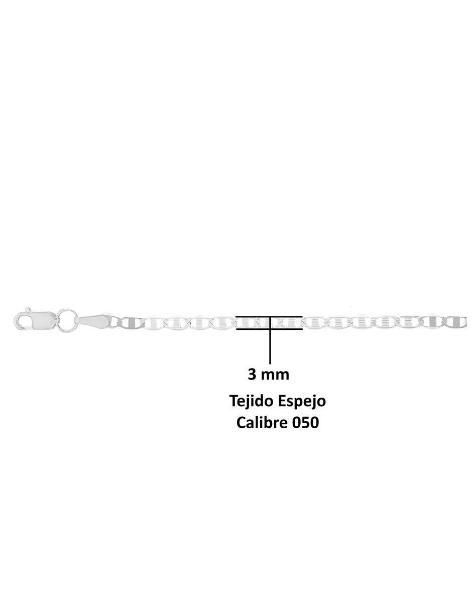 Collar eslabones de plata P 925 5