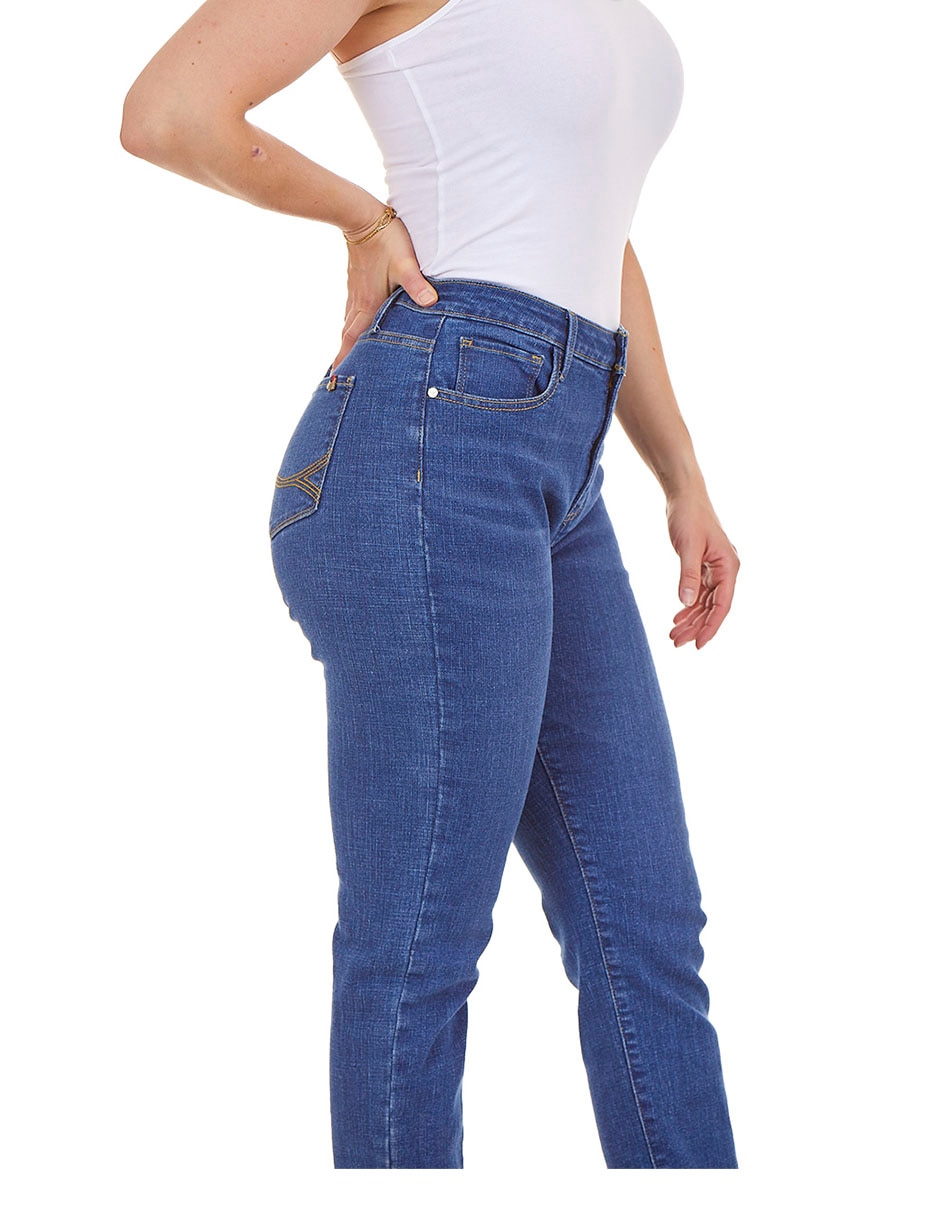 Jeans regular adria para mujer