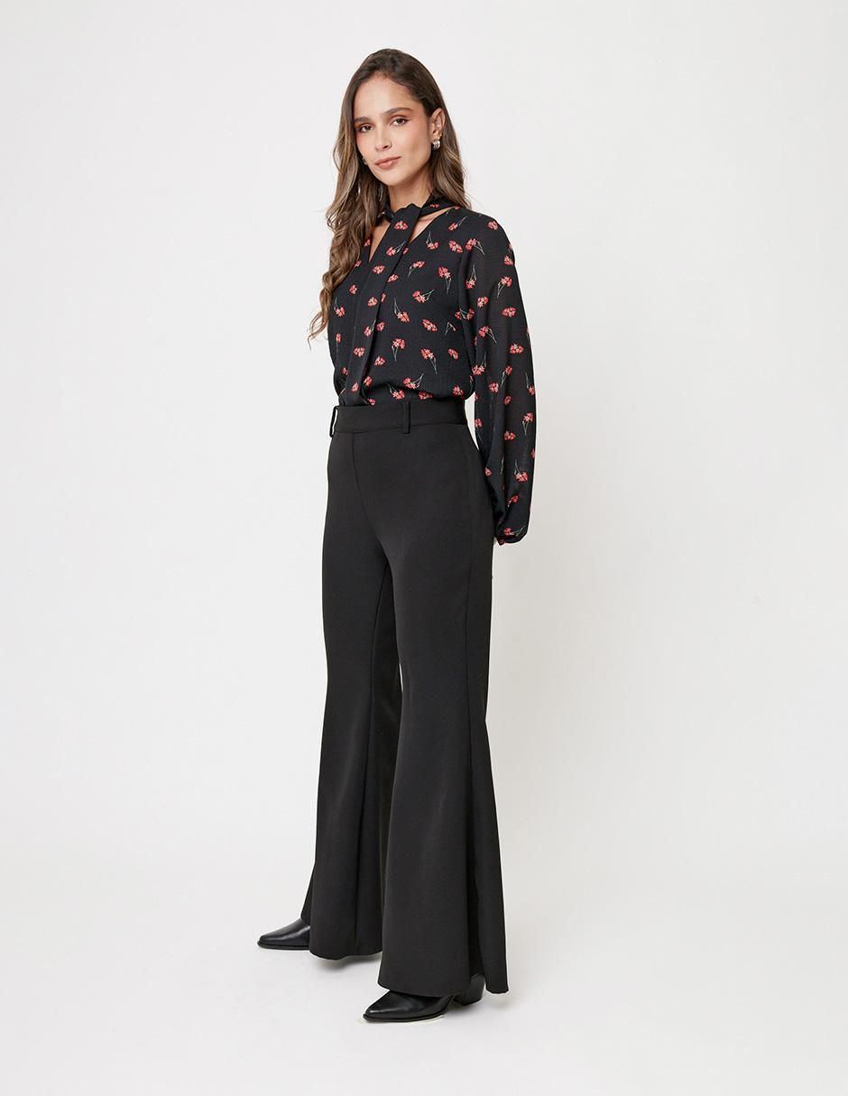 Pantalón acampanado para mujer 5