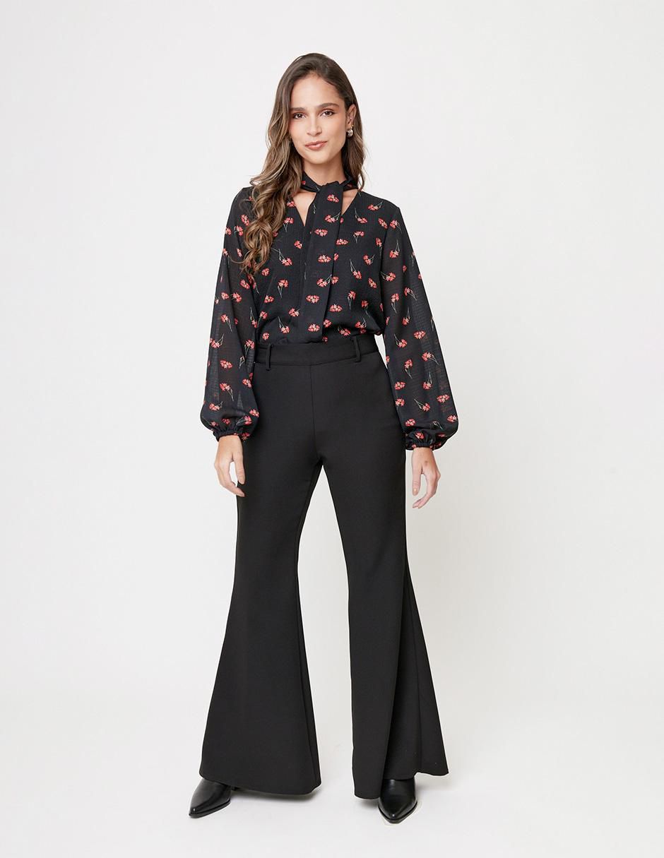 Pantalón acampanado para mujer 6