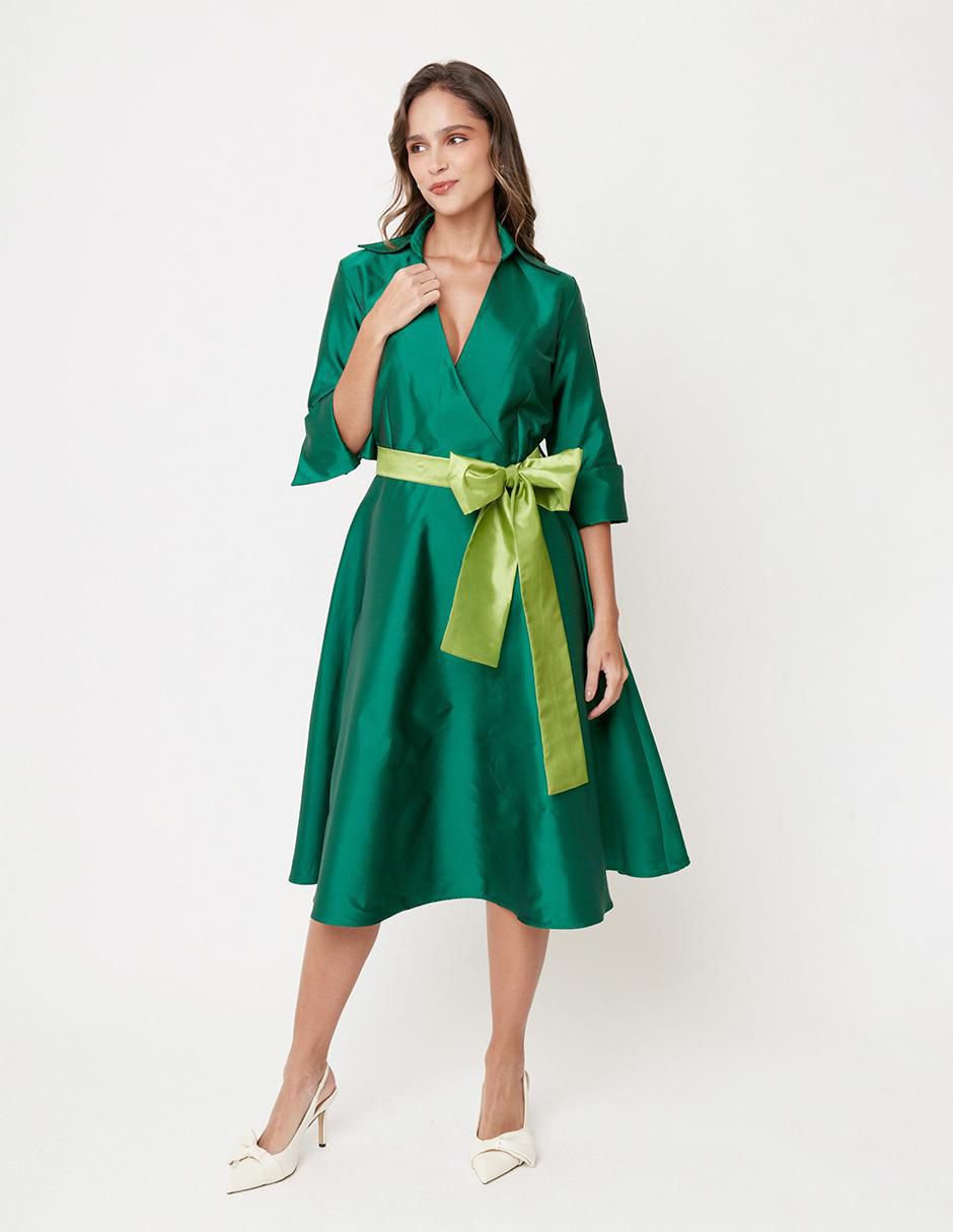 Vestido midi formal ekleggen para mujer