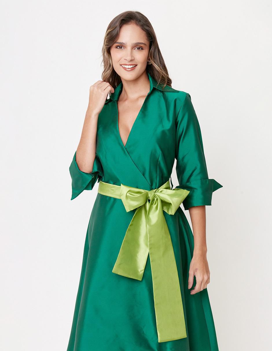 Vestido midi formal ekleggen para mujer