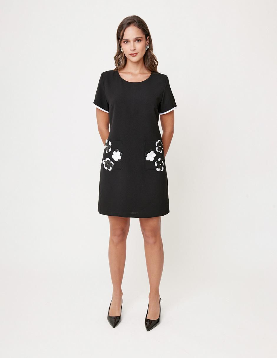 Vestido corto casual ekleggen para mujer 2