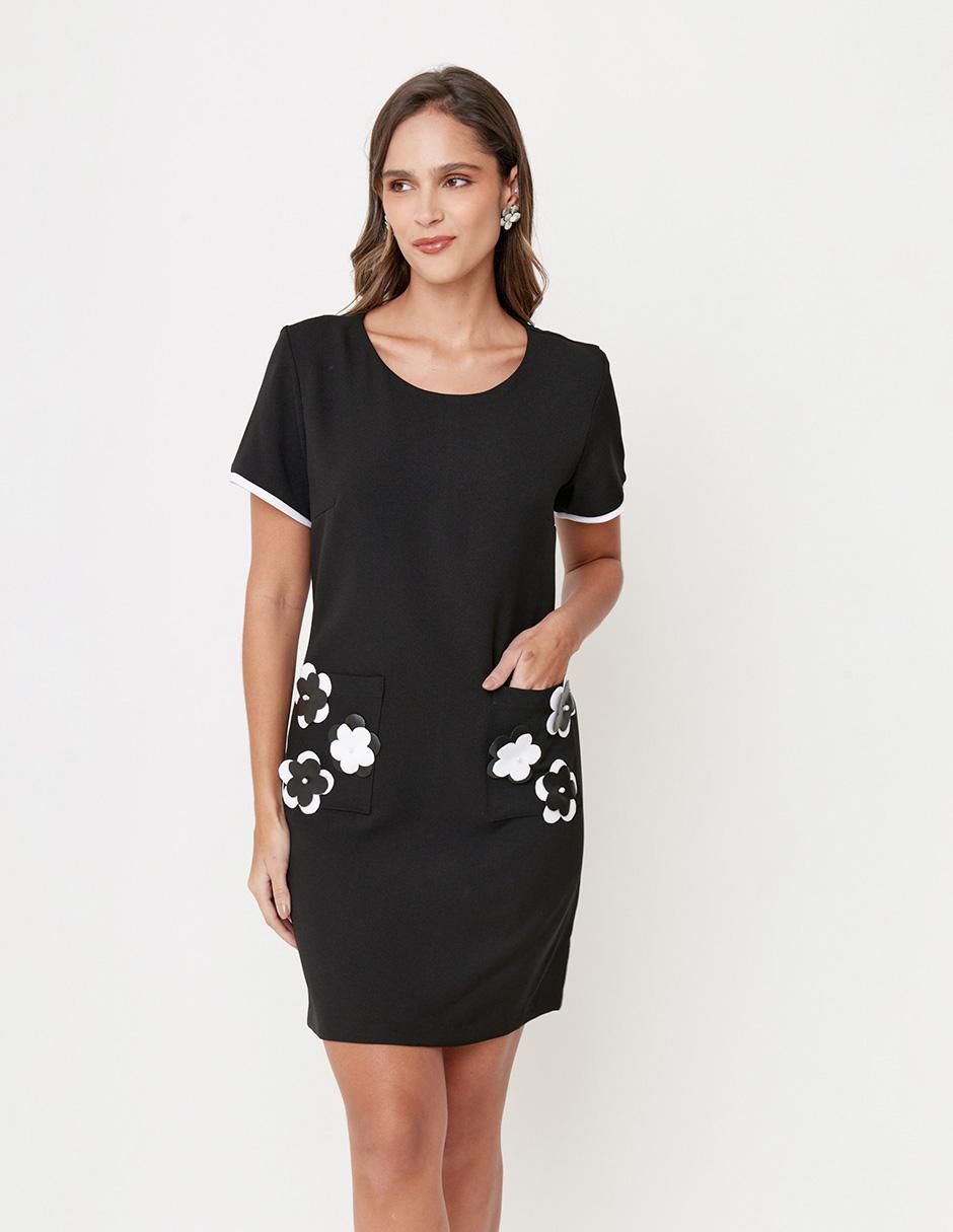 Vestido corto casual ekleggen para mujer 3