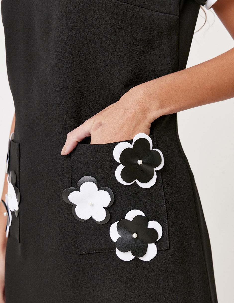 Vestido corto casual ekleggen para mujer