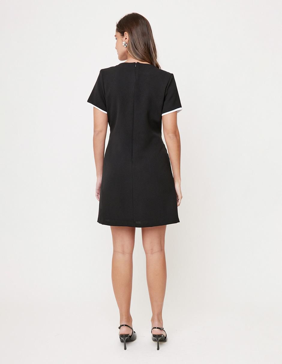 Vestido corto casual ekleggen para mujer 6