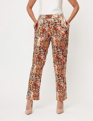Pantalón regular para mujer