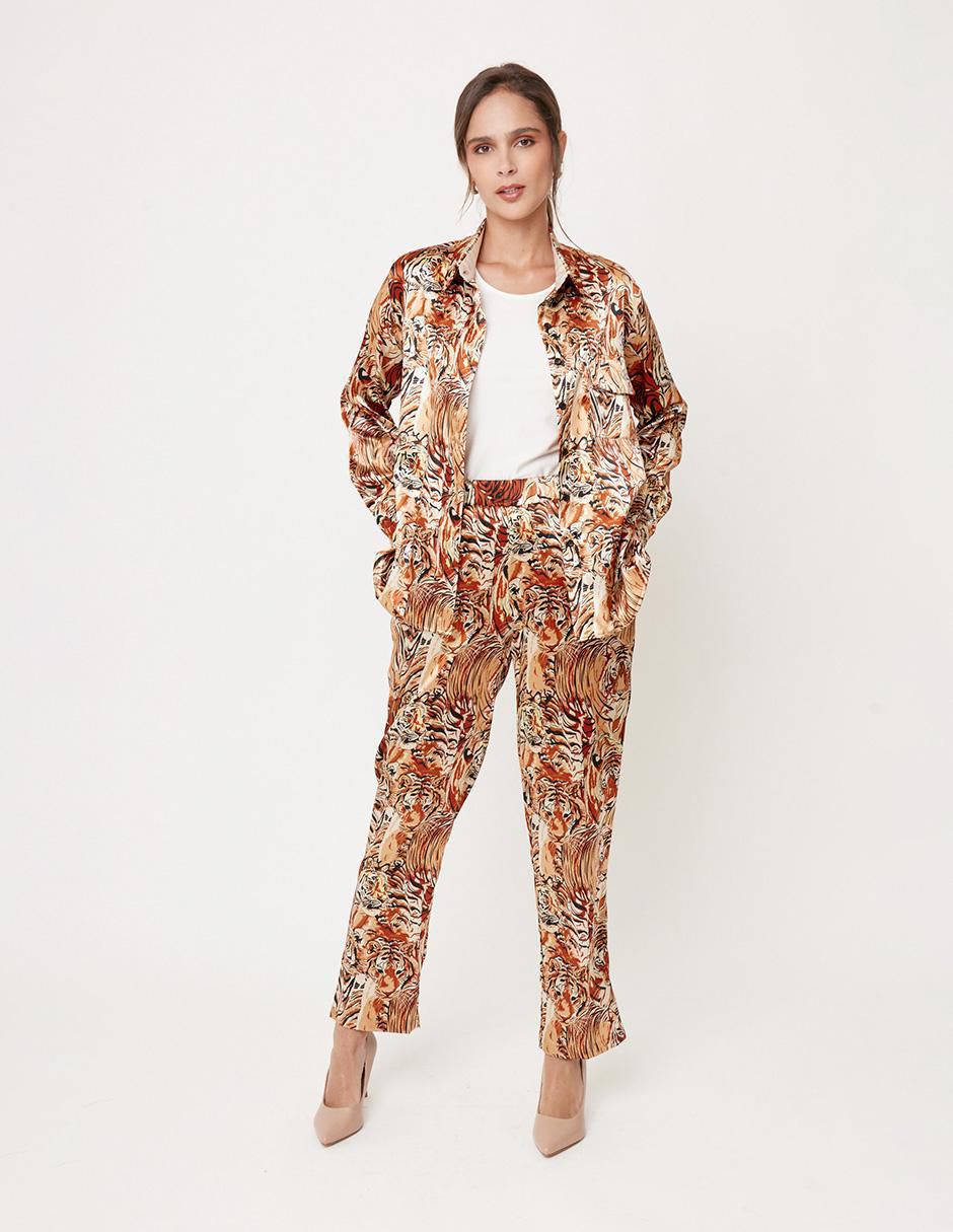 Pantalón regular para mujer 7