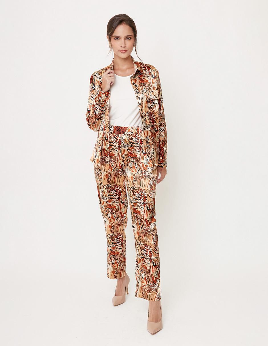 Pantalón regular para mujer 5