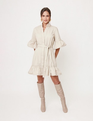 Vestido a la rodilla casual Kacero para mujer Vestido a la rodilla casual Kacero para mujer