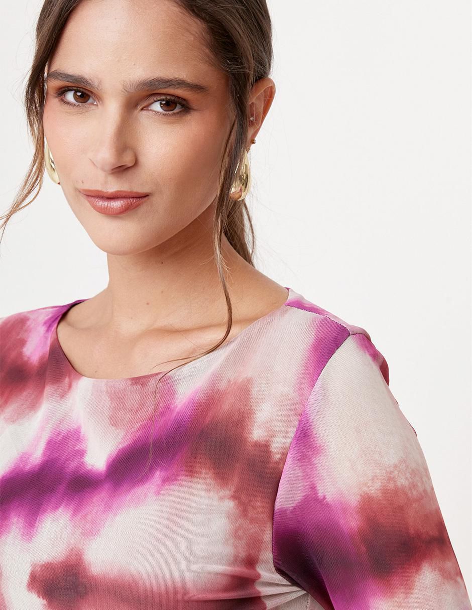 Vestido midi casual dalí para mujer