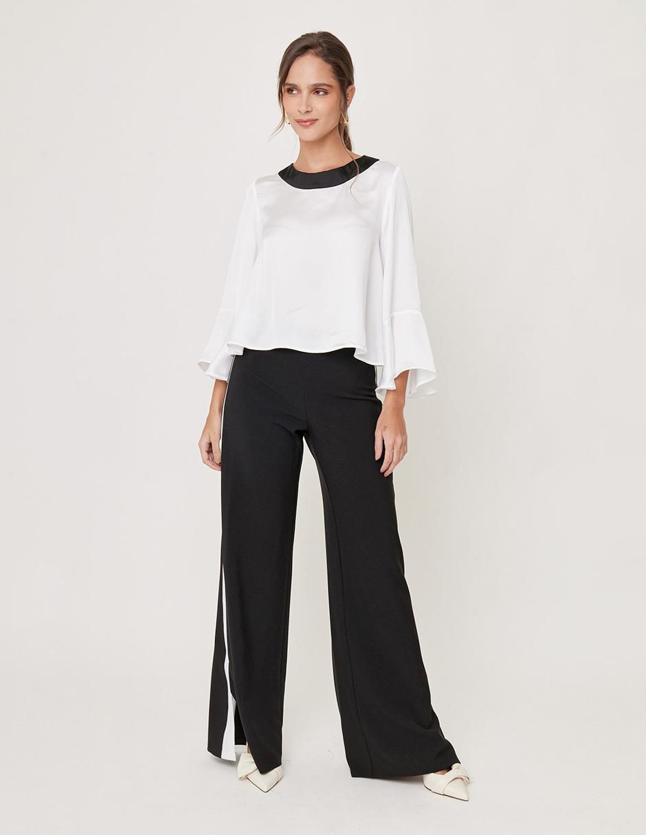 Blusa Linea Pura manga 3/4 para mujer