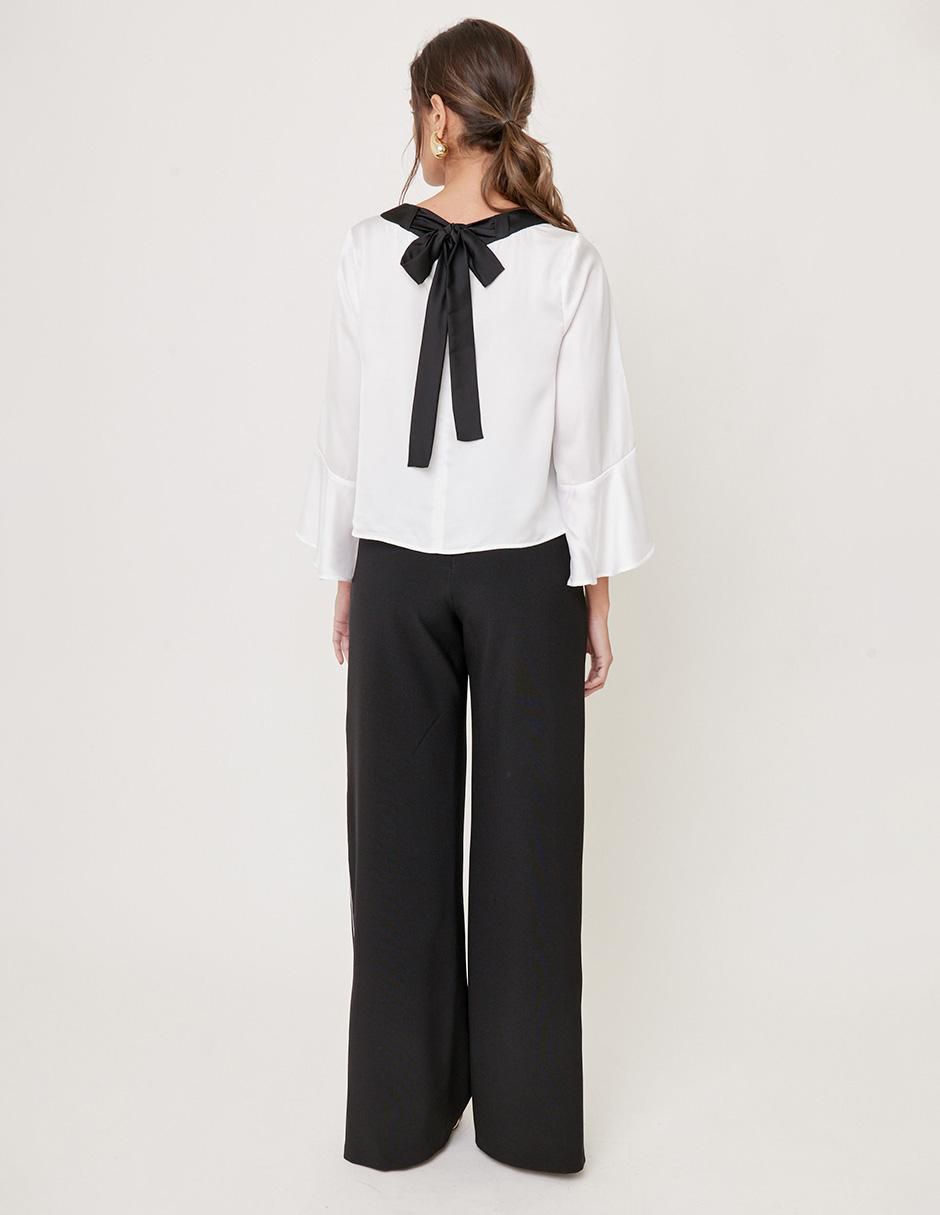 Blusa Linea Pura manga 3/4 para mujer
