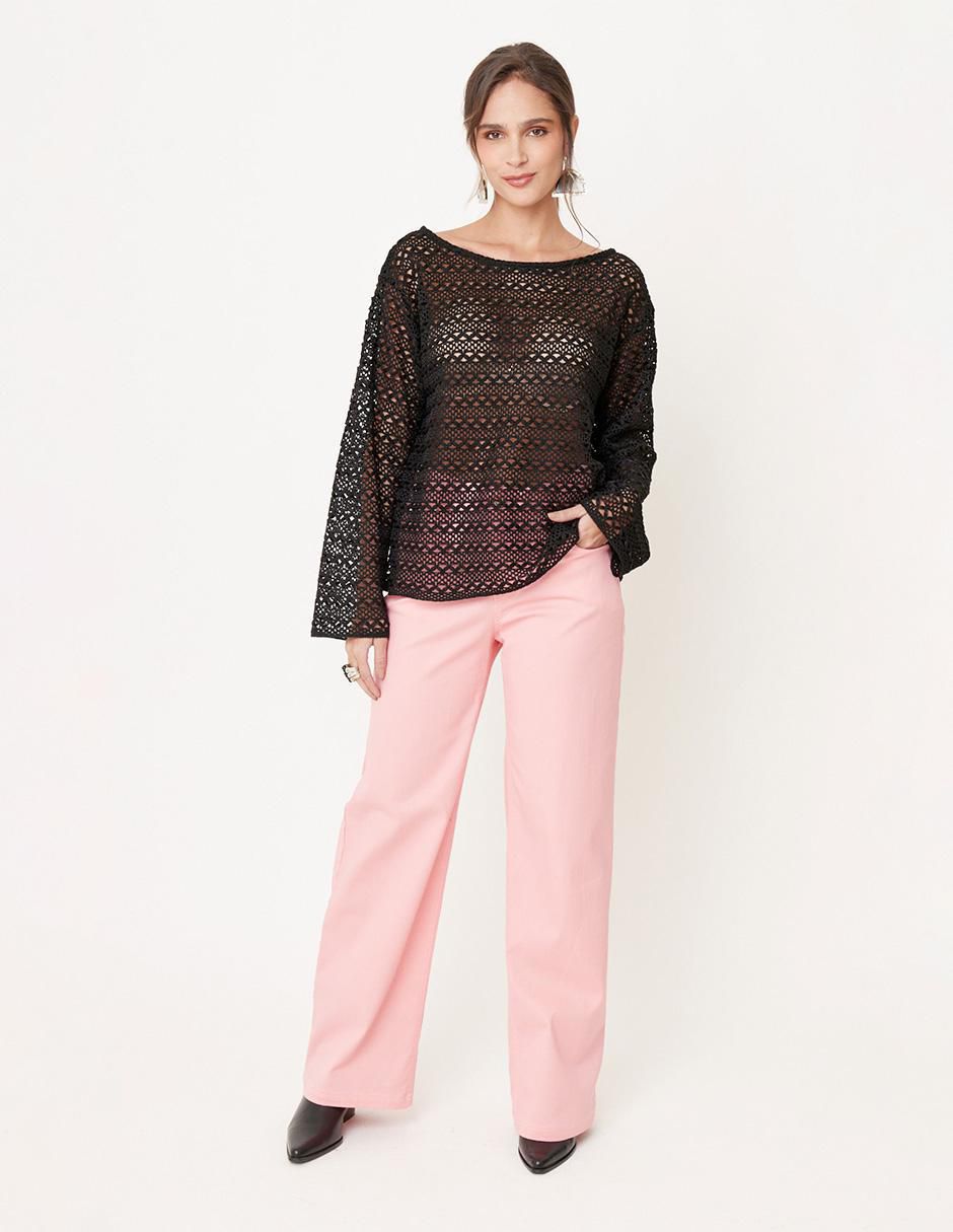 Pantalón amplio para mujer 5