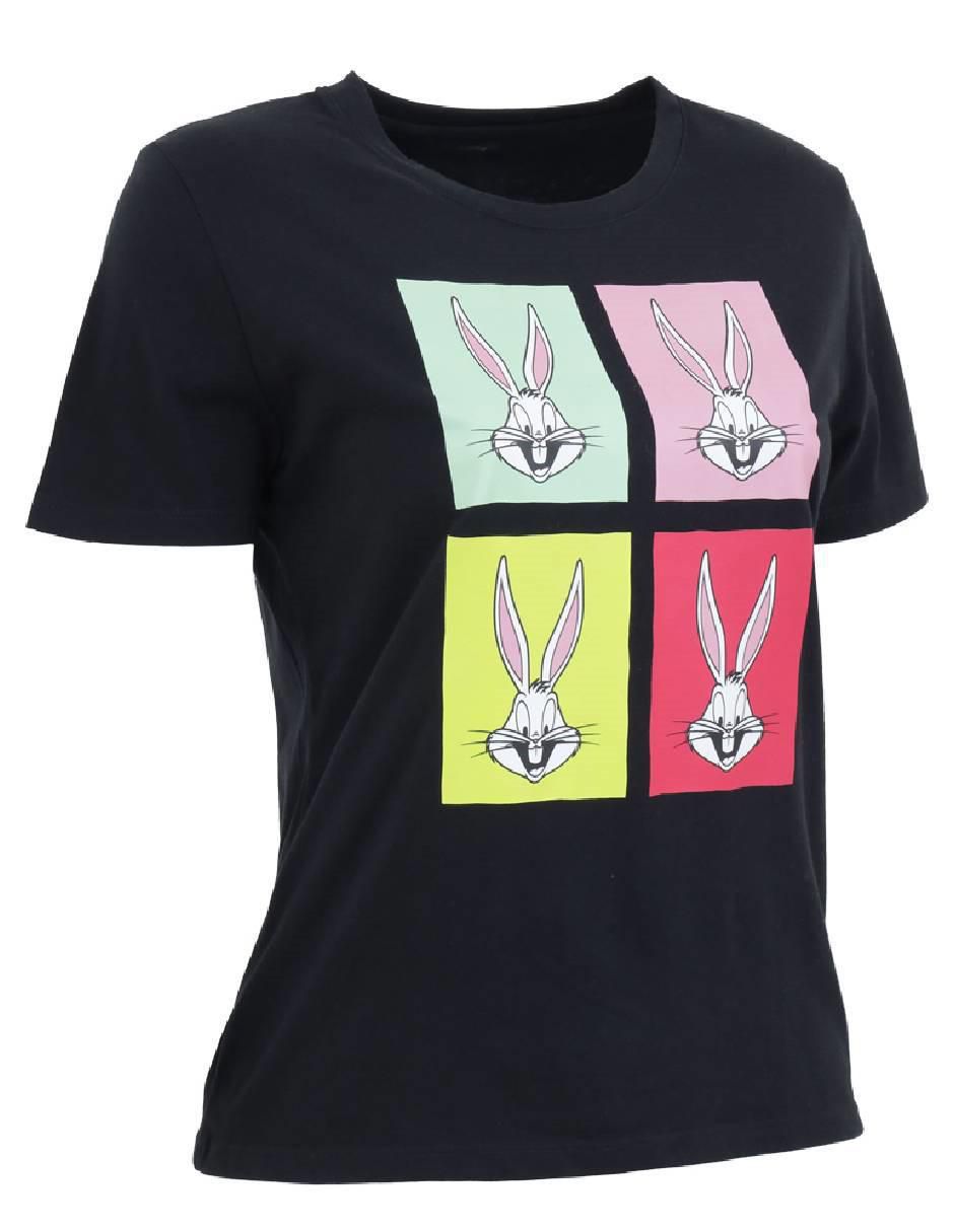 Playera manga corta cuello redondo mujer 3