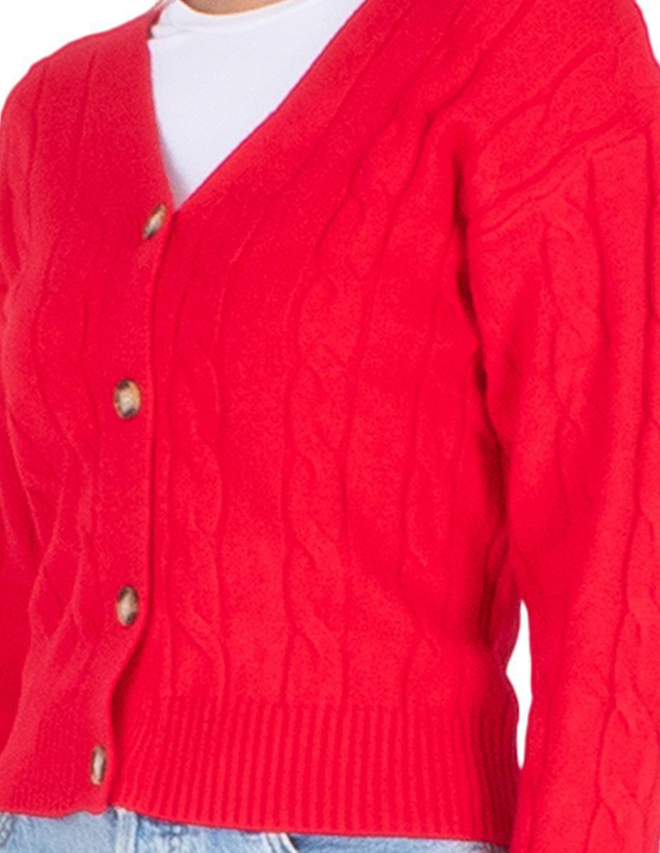 Suéter cuello V para mujer 2