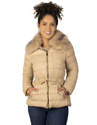 Chamarra acolchada para mujer