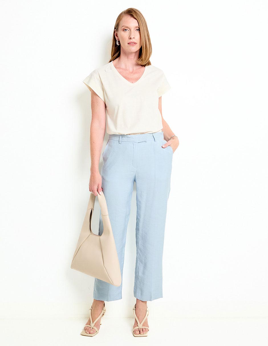 Pantalón de vestir Dándara slim para mujer