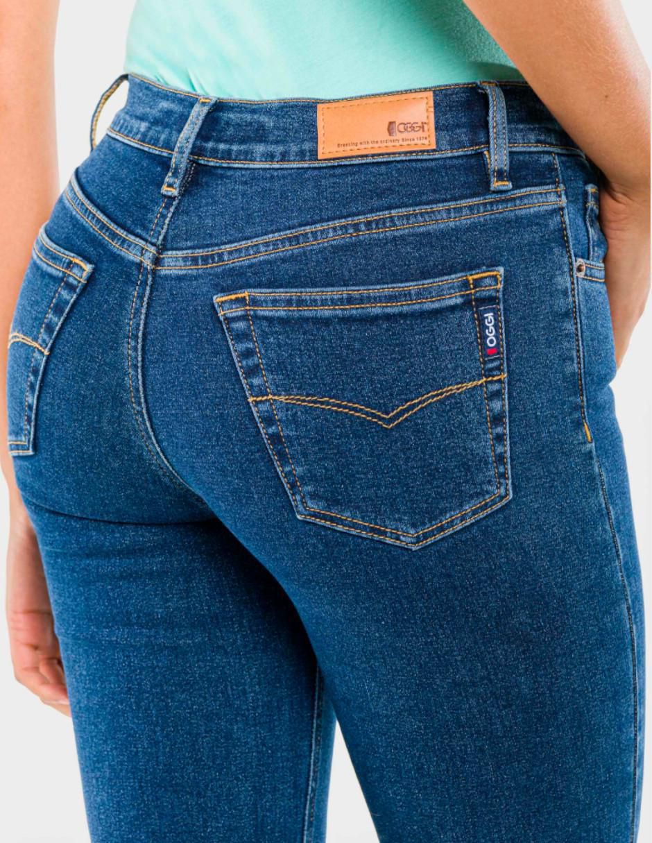 Jeans straight atraction para mujer